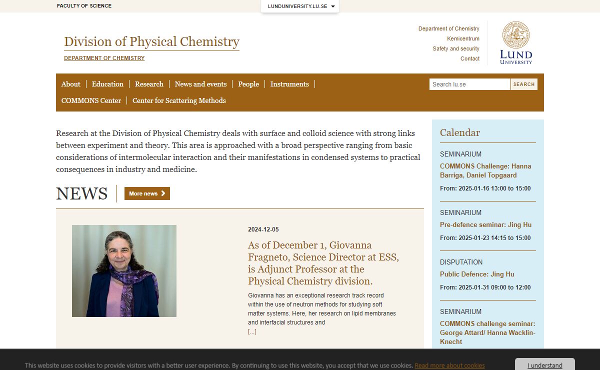 Home | Division of Physical Chemistry