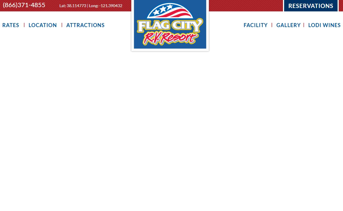 Flag City RV Resort | RV Campground Sacramento Valley