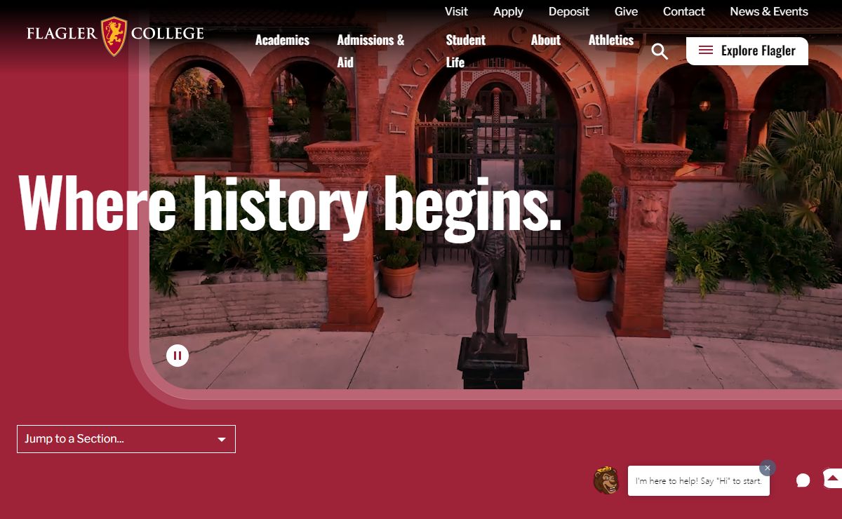 Homepage | Flagler College