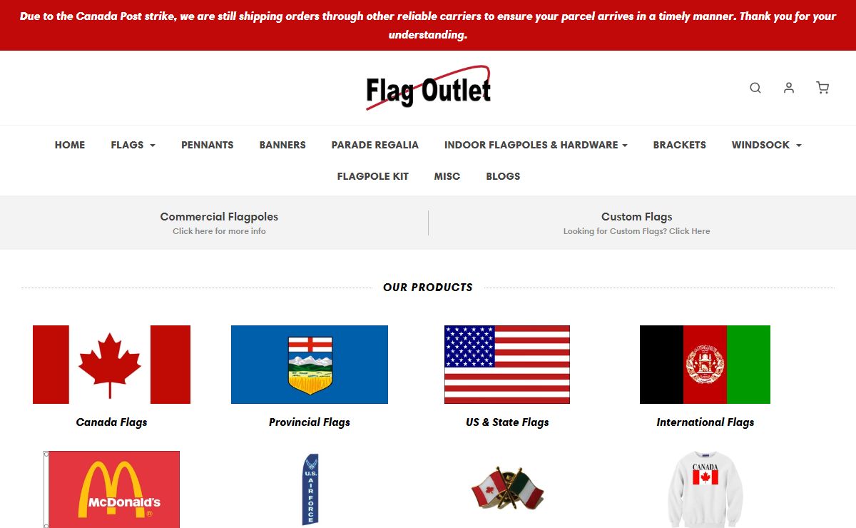 Flag Outlet Ltd.