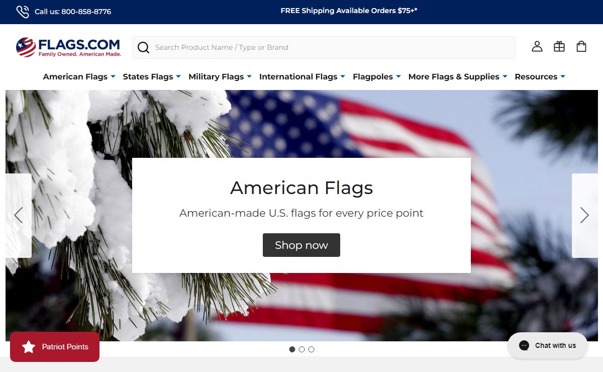 American Made Flags at Flags.com - Family-Owned Flag Store for Quality U.S. Flags