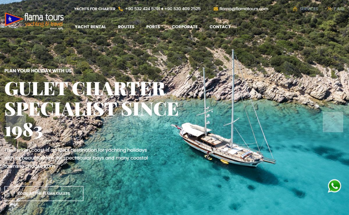 Flama Tours - Yacht Rental Bodrum