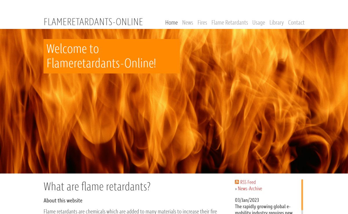 What are flame retardants? | FLAMERETARDANTS-ONLINE