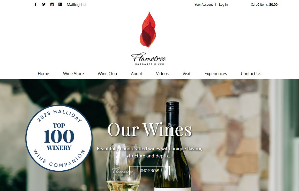 Flametree Wines | Margaret River Winery and Cellar Door
