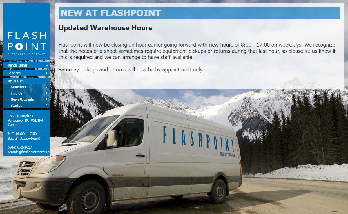 Flashpoint Rentals - News and Events