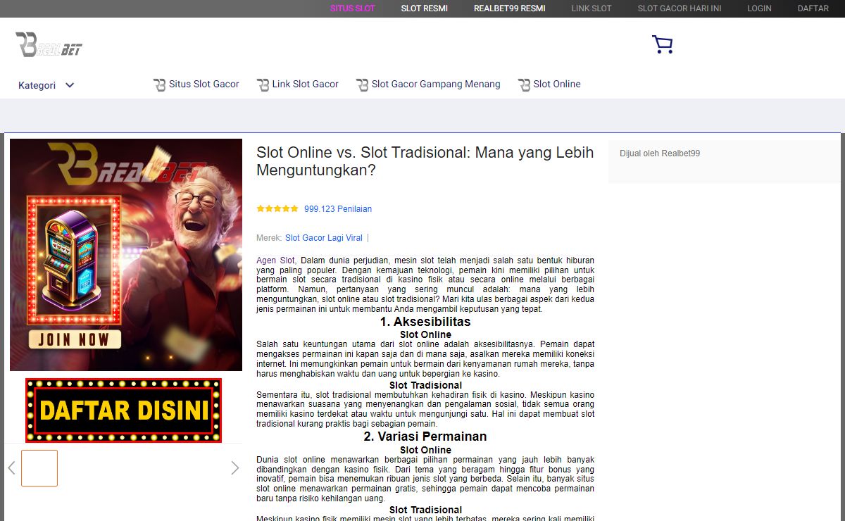 Slot Online vs. Slot Tradisional: Mana yang Lebih Menguntungkan?