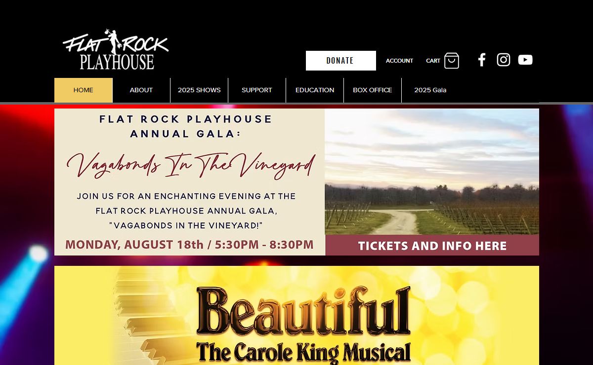 Theatre | Flat Rock Playhouse | Flat Rock