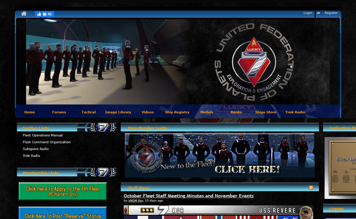 7th Fleet - Holodeck - Star Trek Online - Fleet Hosting - Gamer Launch