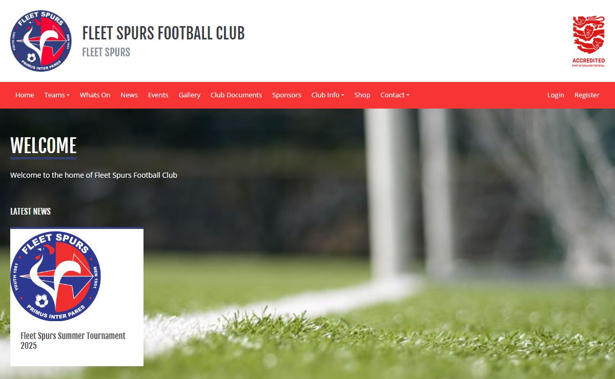 Welcome to the official website of Fleet Spurs Football Club | Farnborough, Hampshire