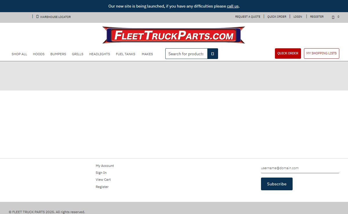 Commercial Medium & Heavy Duty Truck Parts | Fleet Truck Parts