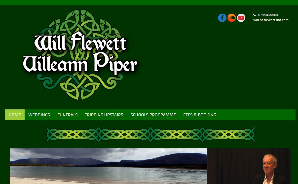 Will Flewett | Uilleann Piper