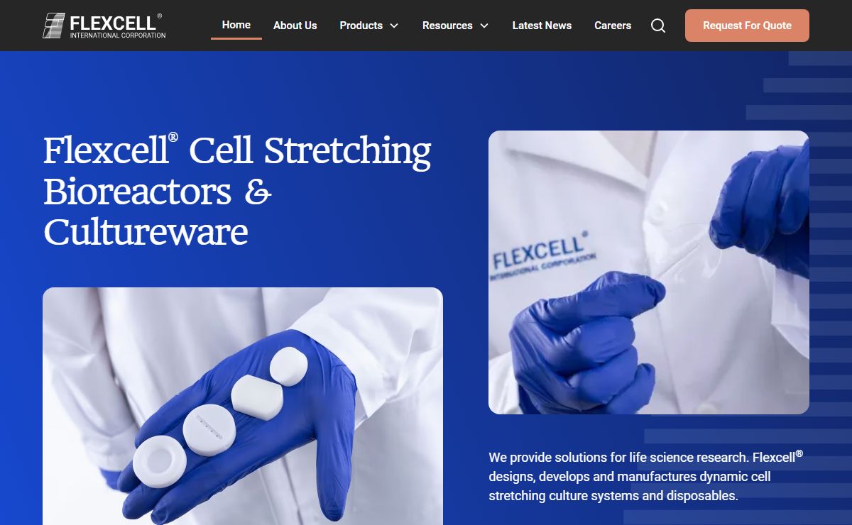 Cell Stretching Bioreactors | Flexcell International