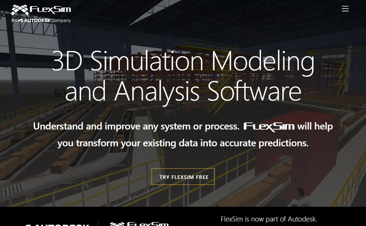 3D Simulation Modeling and Analysis Software | FlexSim