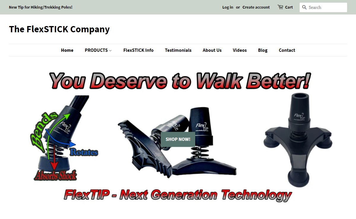 FlexSTICK Walking Cane Store – The FlexSTICK Company