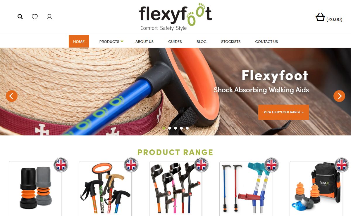 Flexyfoot | Shock Absorbing Walking Aids & Accessories