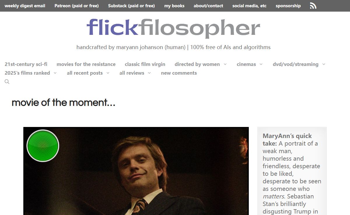 FlickFilosopher.com | film criticism by maryann johanson | since 1997