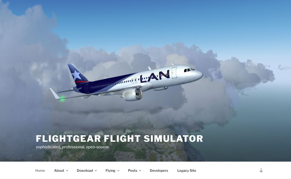 FlightGear Flight Simulator – sophisticated, professional, open-source