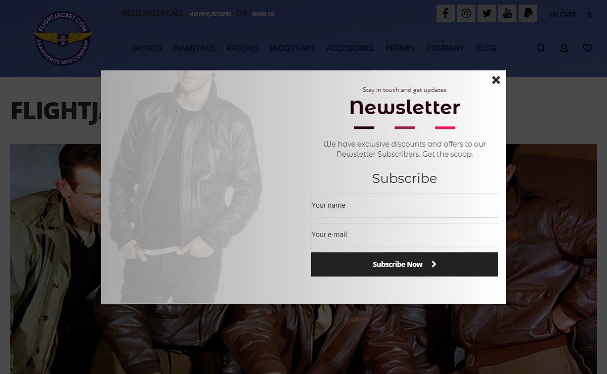 Flight Jacket - Leather Flight Jackets, Patches & Accessories