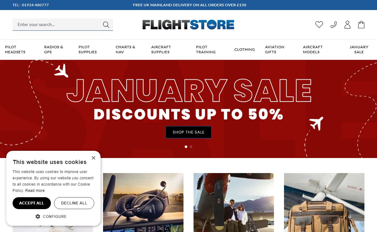 Flightstore | Pilot Shop | The Best Pilot Supplies For Less