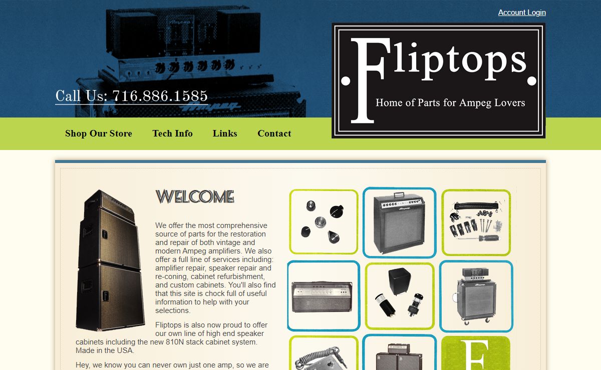 Fliptops Home of Parts for Ampeg Lovers