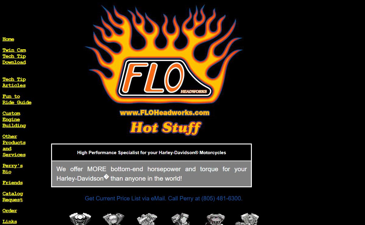 FLO Headworks Performance Specialists for Harley-Davidson® Motorcycles