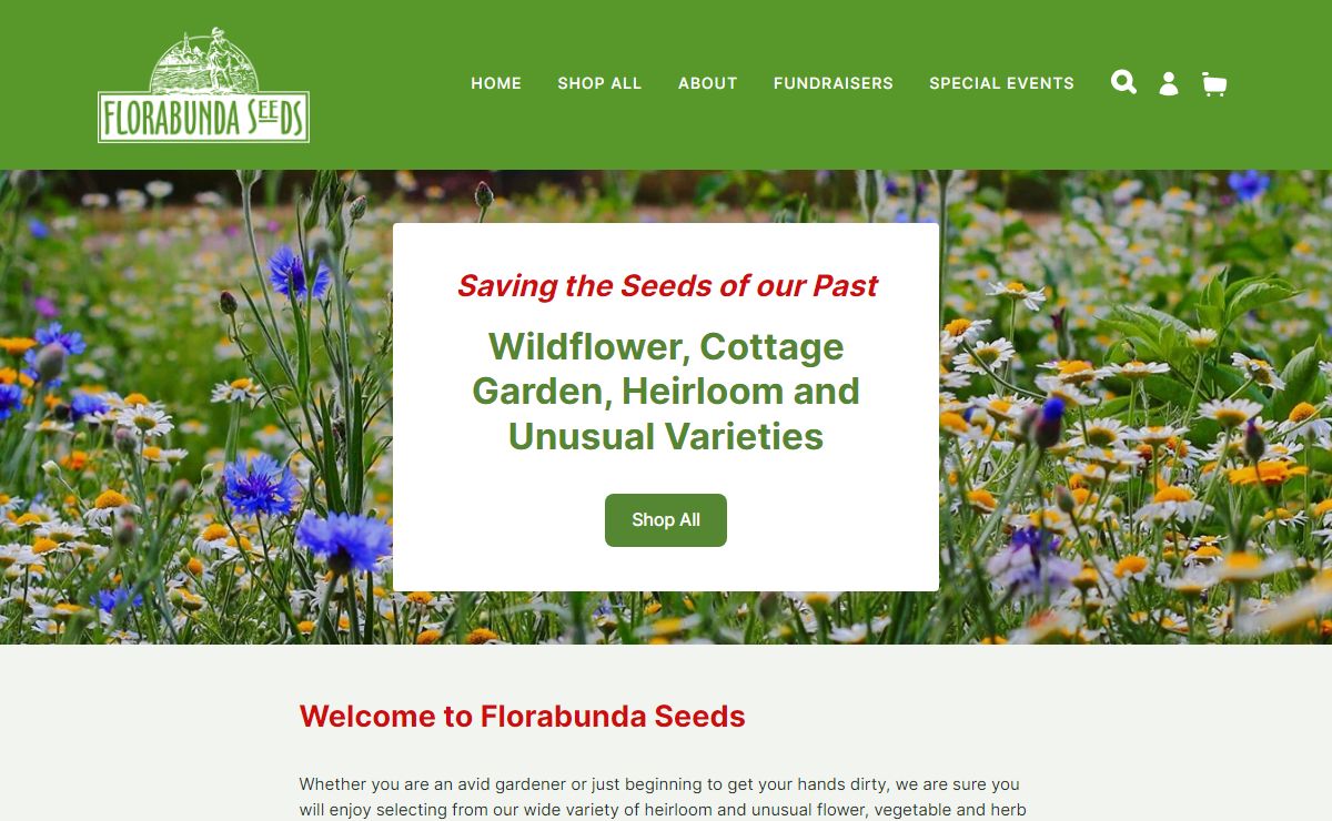Florabunda Seeds | Heirloom Vegetable, Herb & Flower Seeds – Non-GMO | Florabunda Seeds