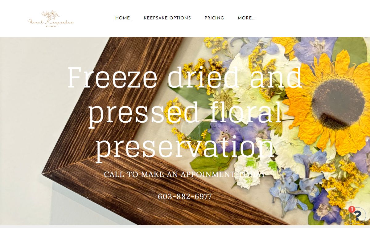FLORAL KEEPSAKES BY LAURI - Wedding Gown & Flower Preservation in New Hampshire | Floral Keepsakes by Lauri