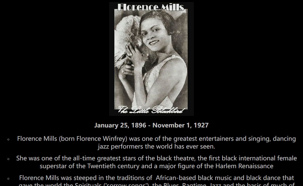 Florence Mills