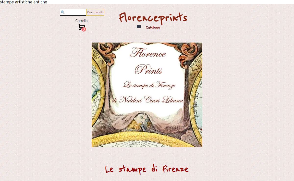 Stampe artistiche antiche Florenceprints - Stampe artistiche e antiche