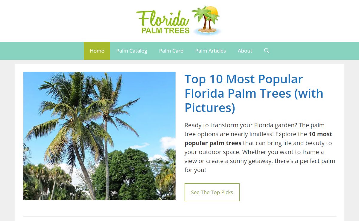 Florida Palm Trees: Care, Landscaping, and Popular Species