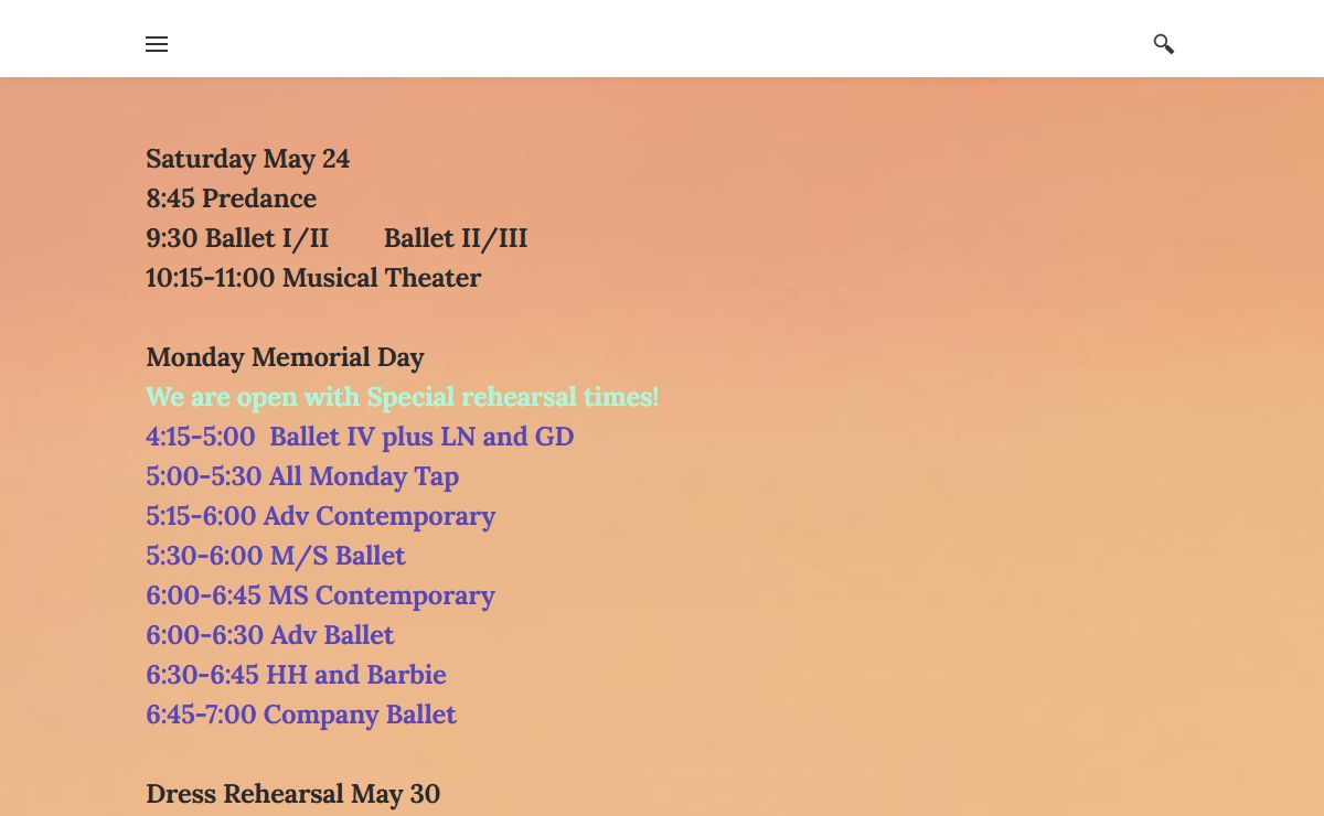 Ballet Conservatory - Destin School of Music & Dance
