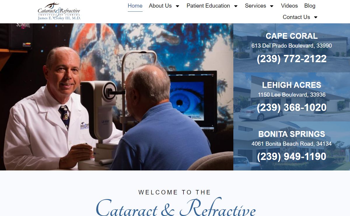 Cape Coral, FL The Cataract & Refractive Institute of Florida