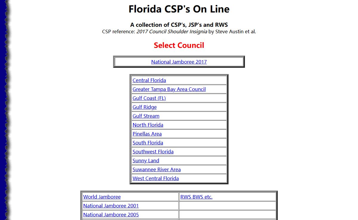 Florida CSP's On Line