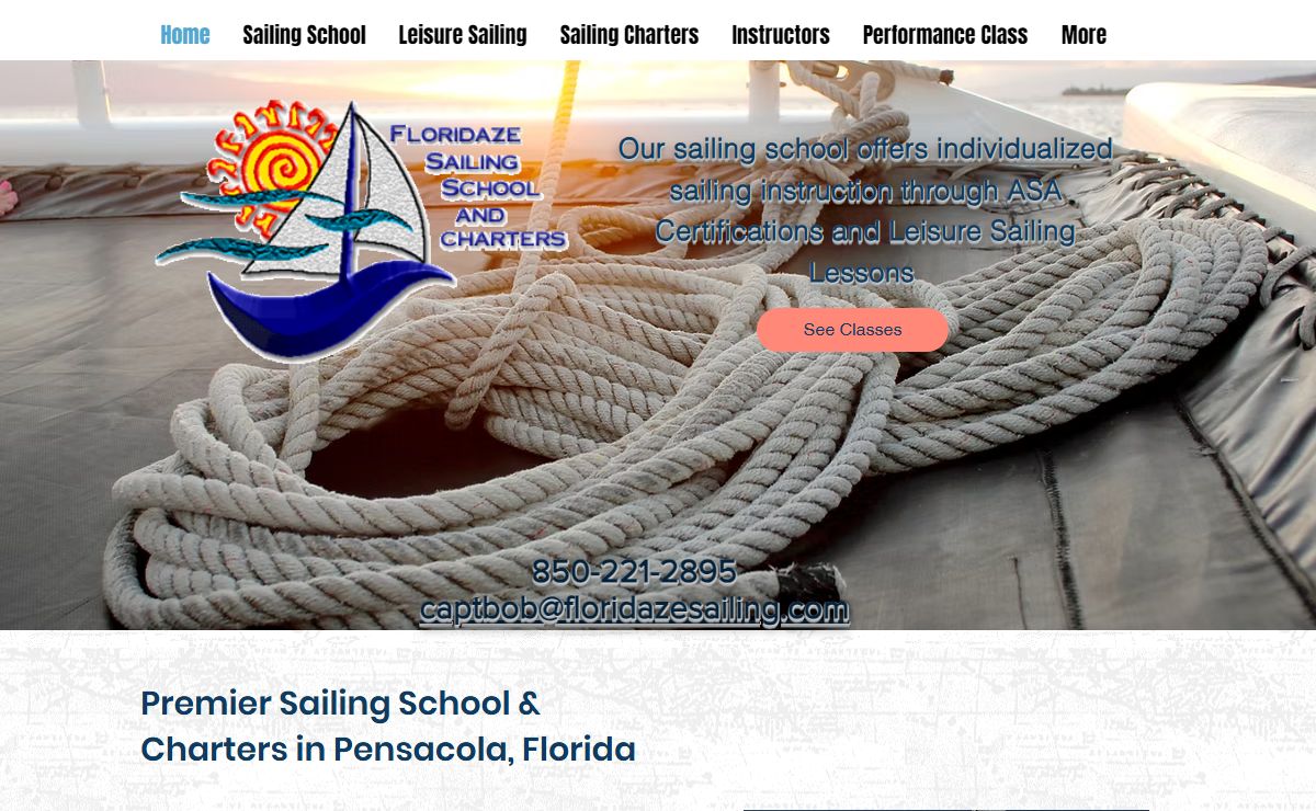 Premier Sailing School & Charters in Pensacola | Floridaze Sailing