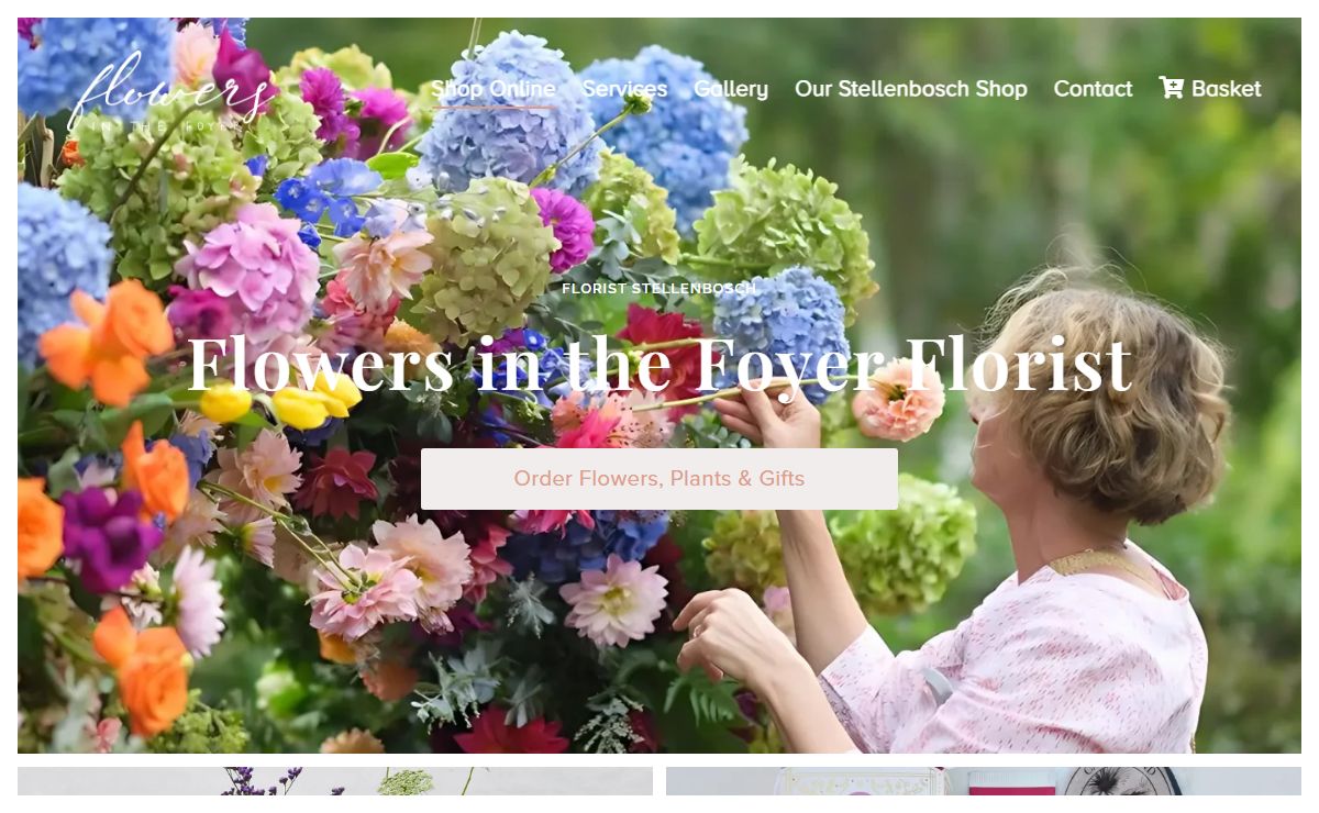 Florist Stellenbosch - Flowers in the Foyer - Flower Delivery & Gifts