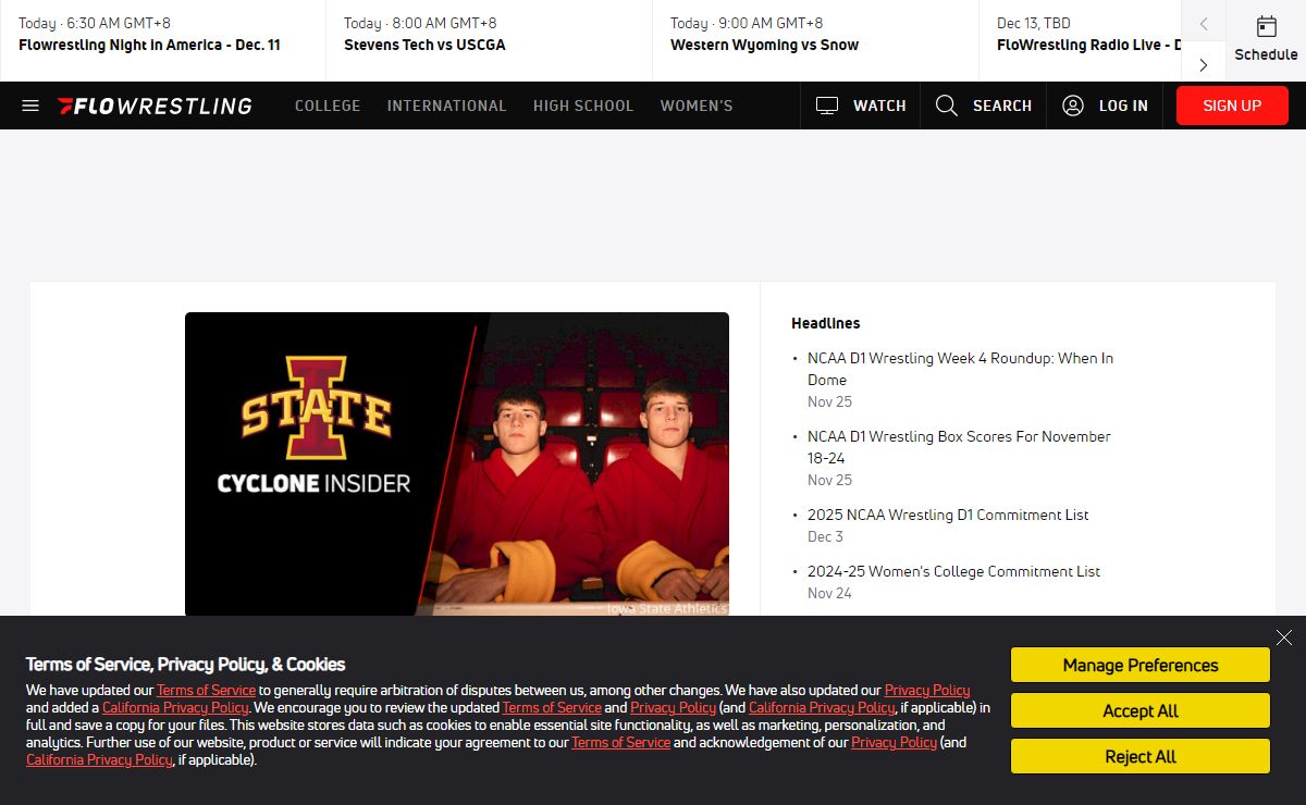 Wrestling | News, Videos & Articles - FloWrestling