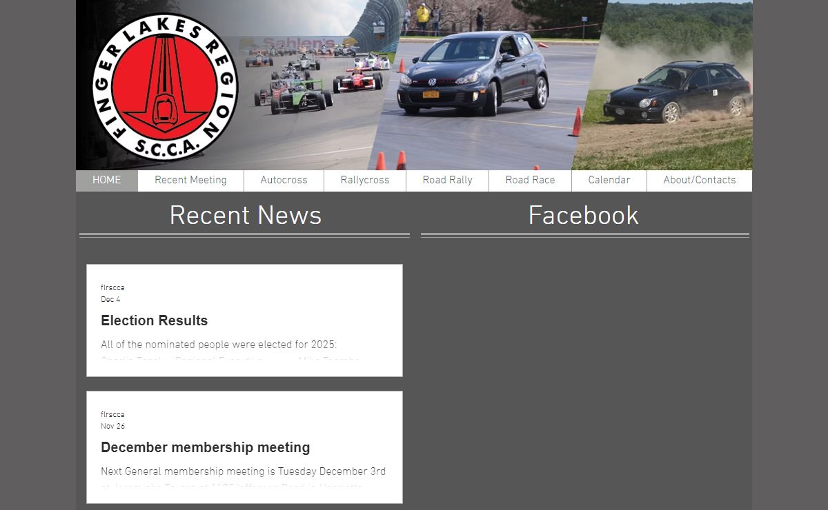 FLR SCCA | Finger Lakes Region SCCA