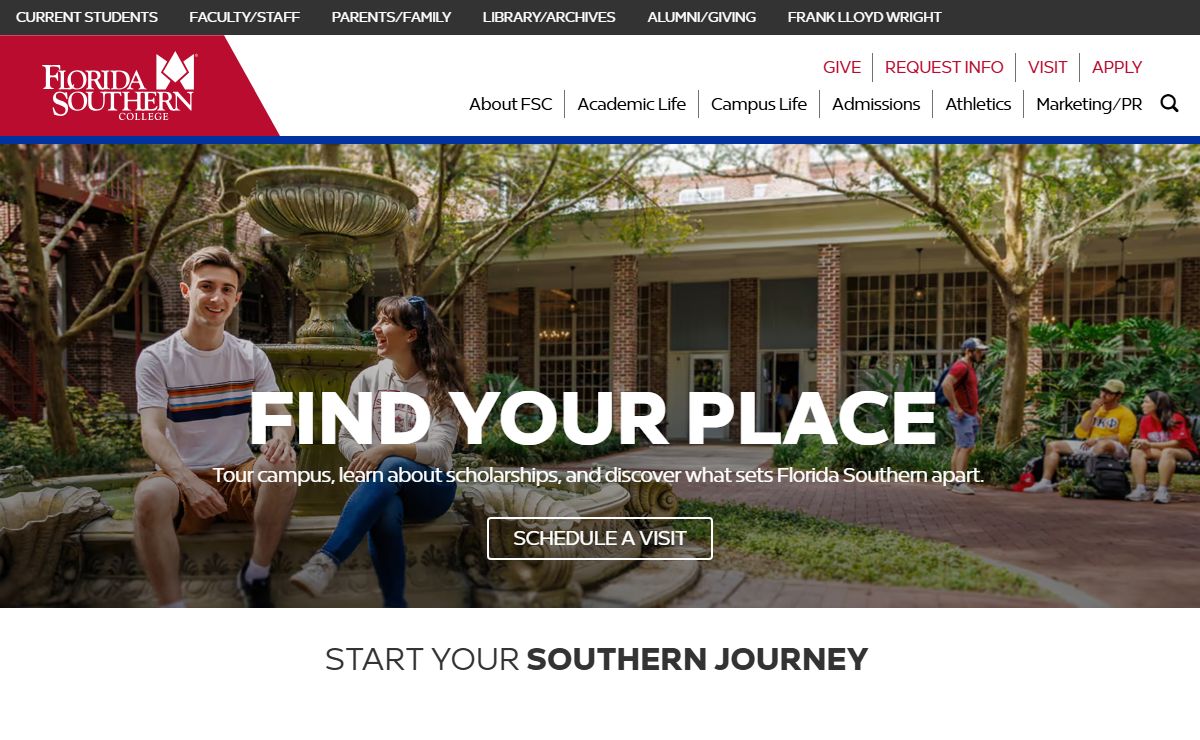Home - Florida Southern College in Lakeland, FL