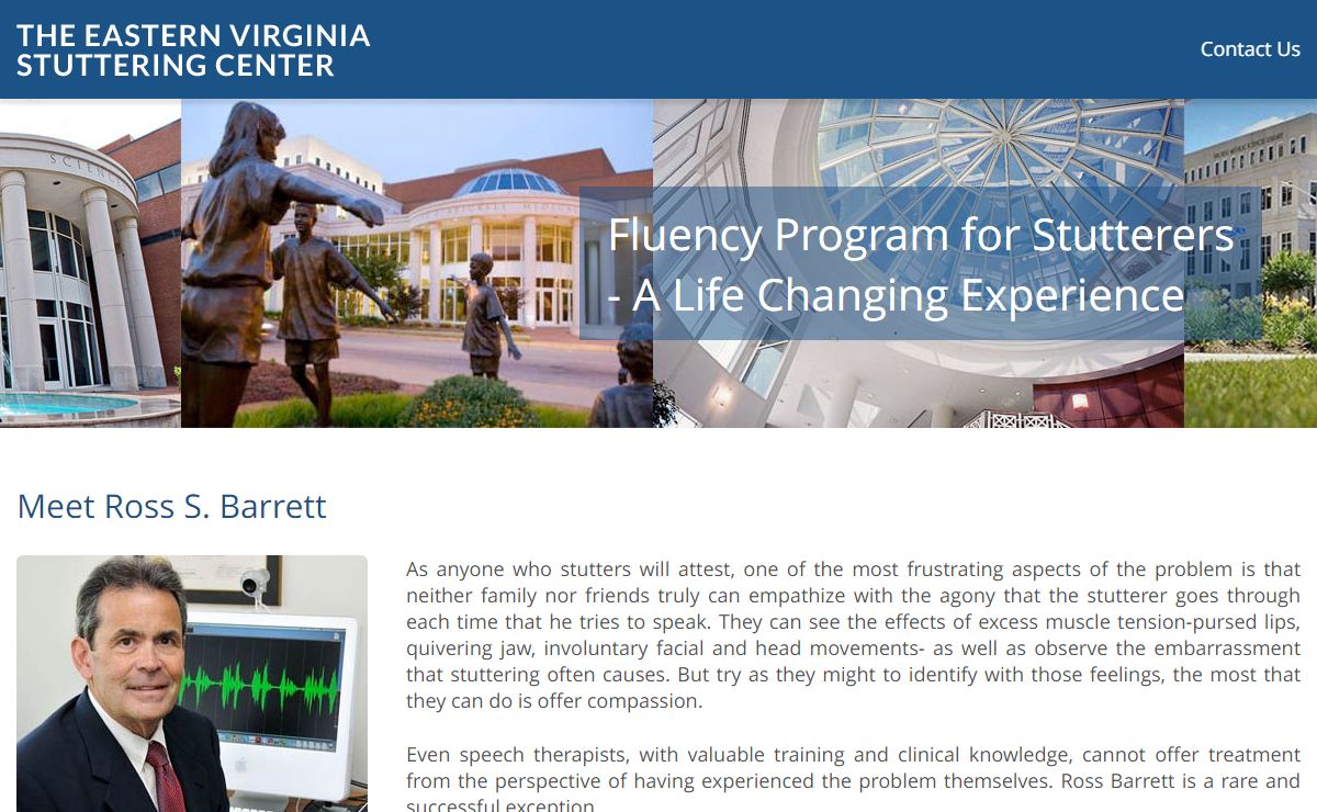 Meet Ross S. Barrett - The Precision Fluency Shaping Program
