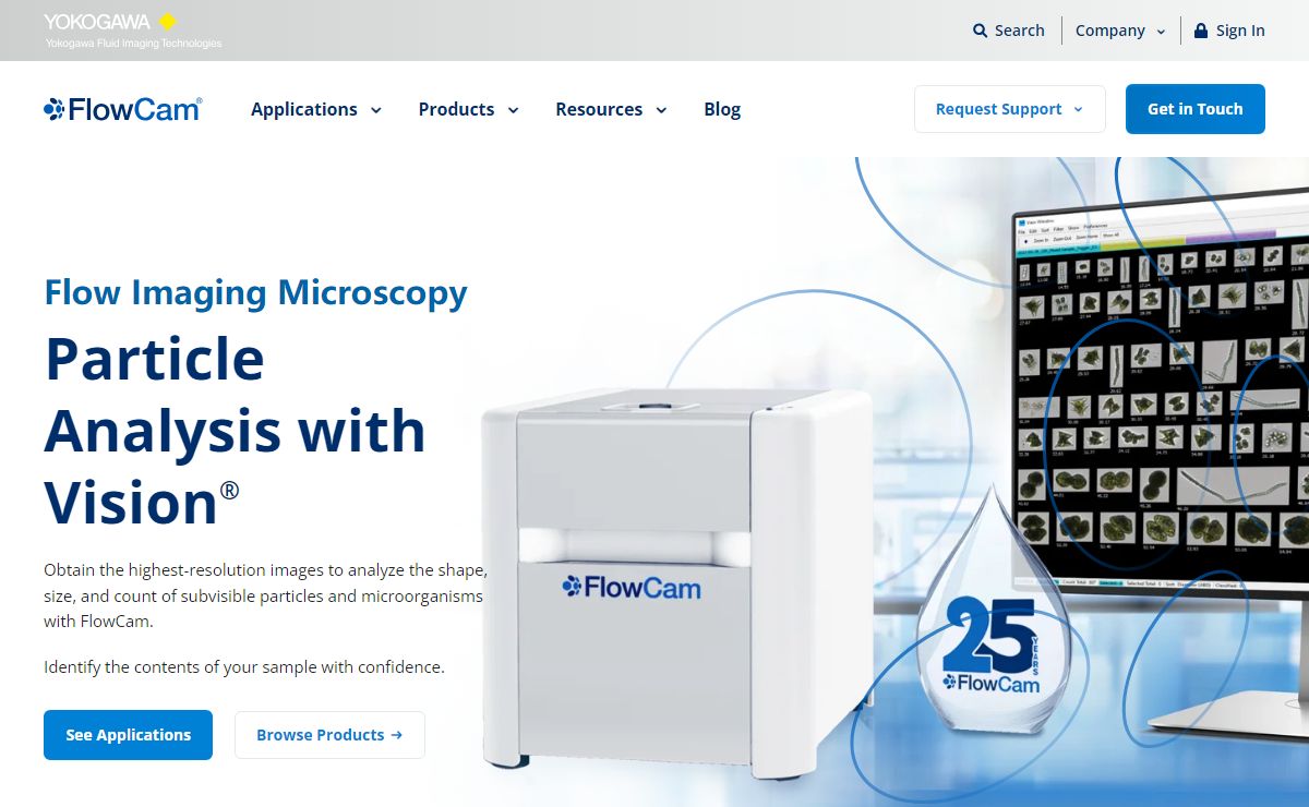 Flow Imaging Microscopy | Particle Analysis | FlowCam