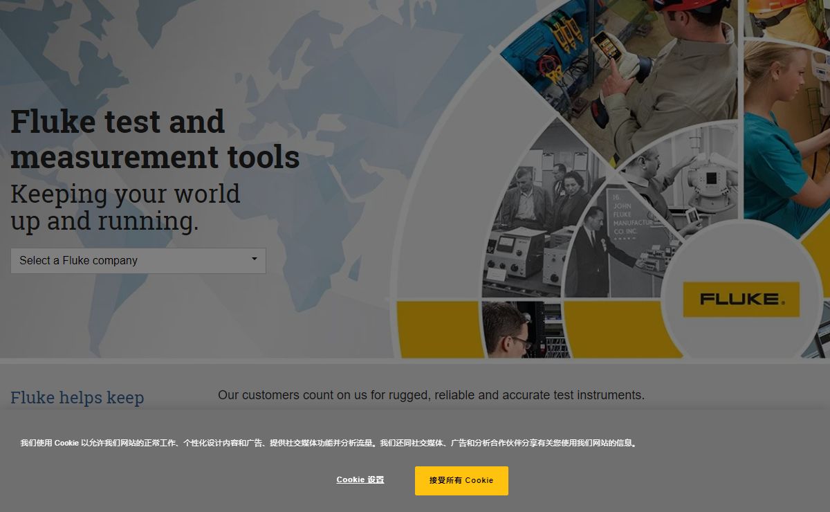 Fluke Corporation: Fluke Electronics, Calibration and Networks