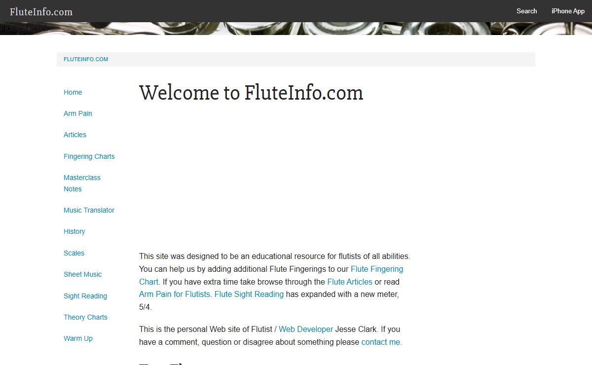 Flute Info - Flute Resources