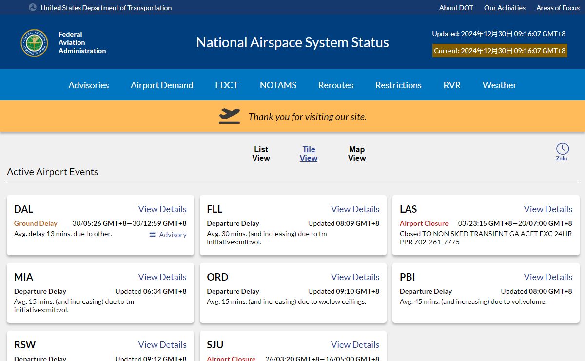 National Airspace System