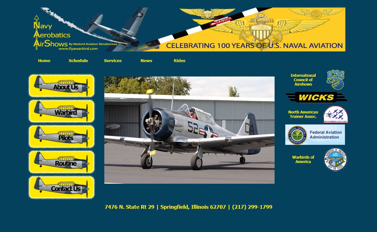 Navy Aerobatics AirShows by Warbird Aviation Rendezvous, Inc.