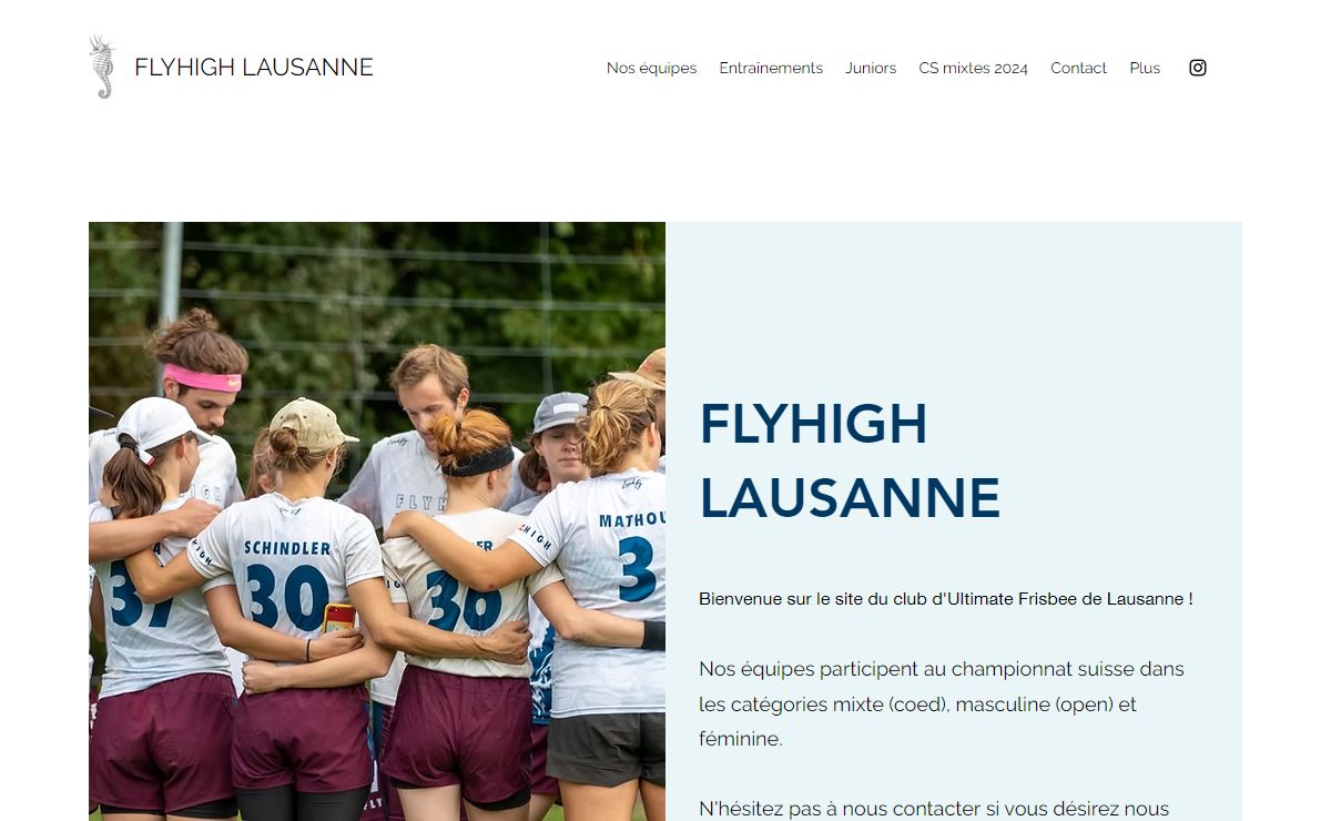 Accueil | FlyHigh Lausanne