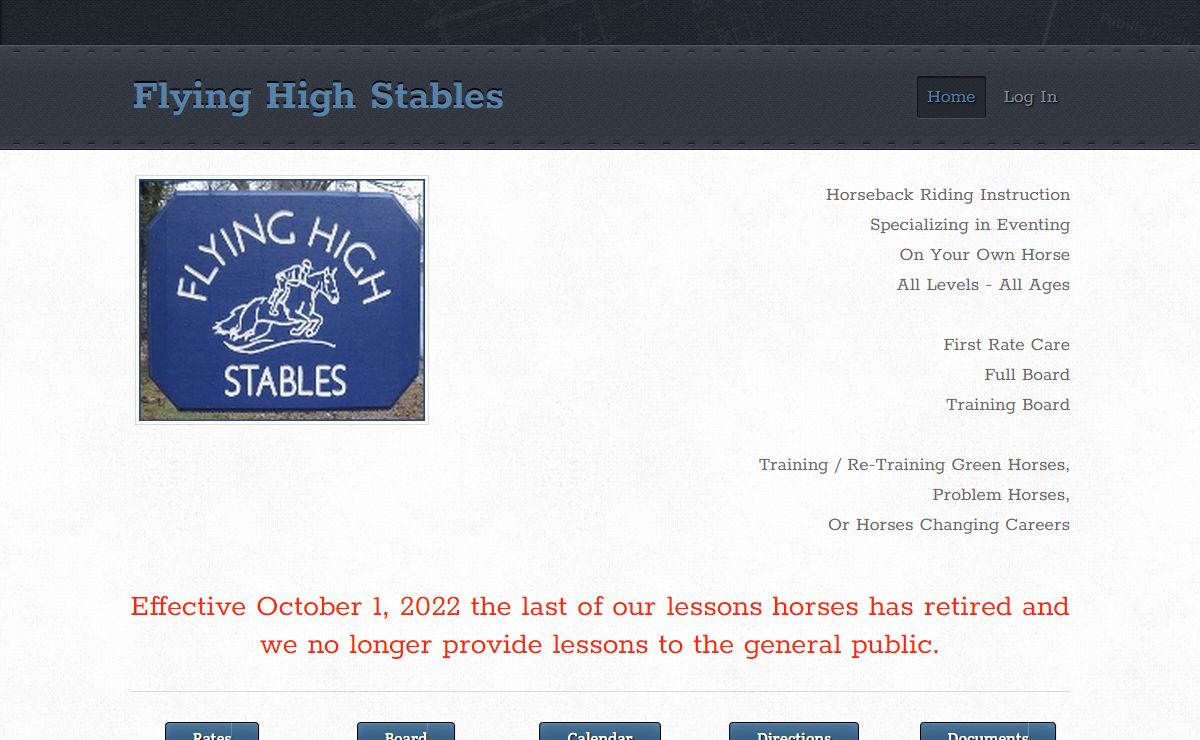 Flying High Stables - Flying High Stables
