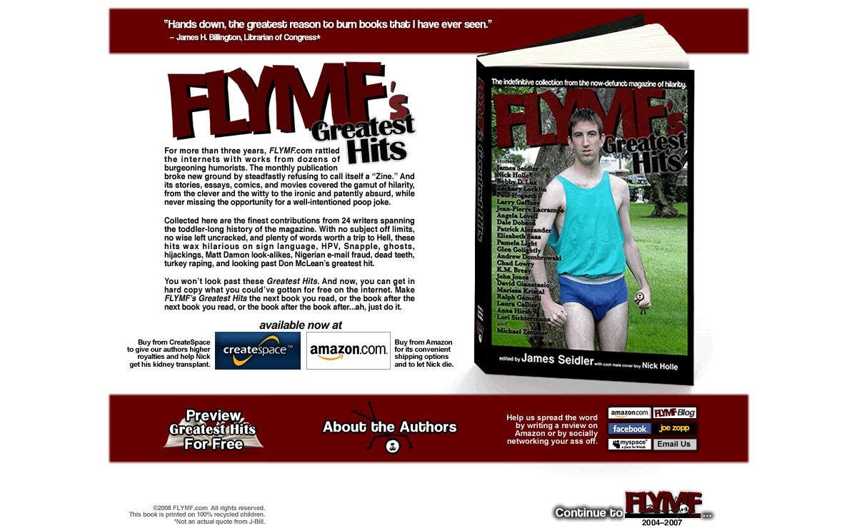 FLYMF's Greatest Hits | The Very Best of Three Years of Humor