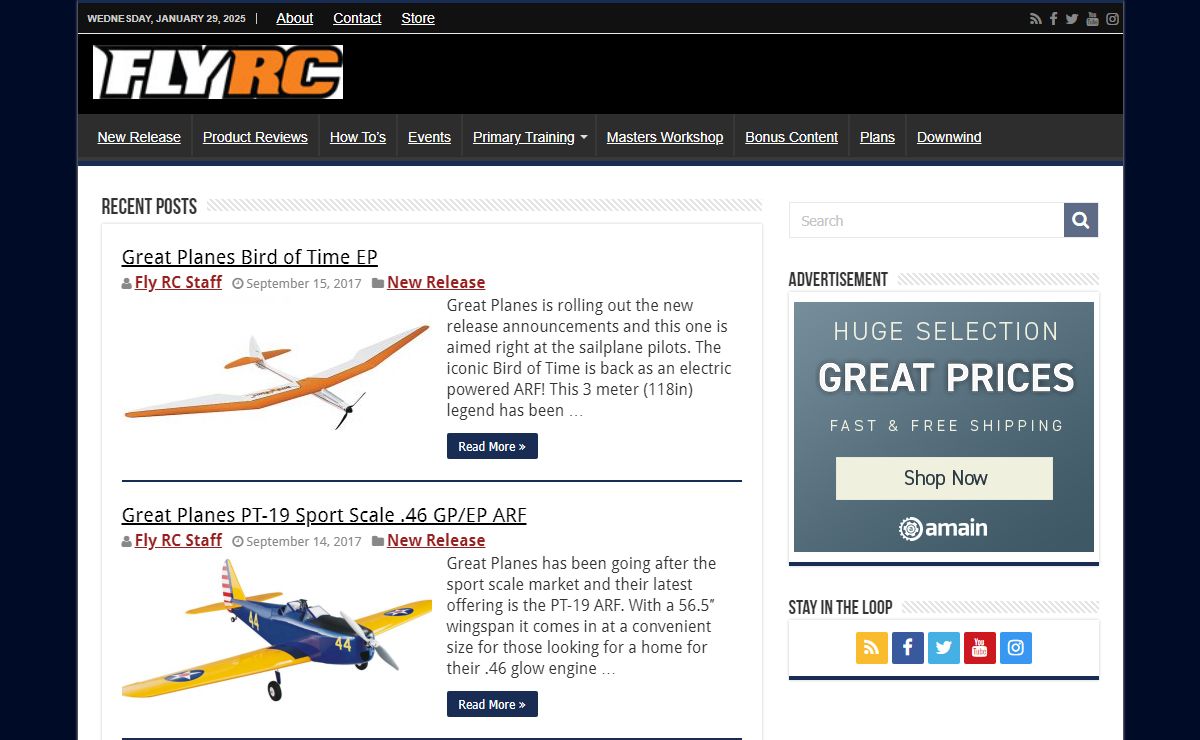 Fly RC, built by modelers for modelers | Radio Controlled Flight