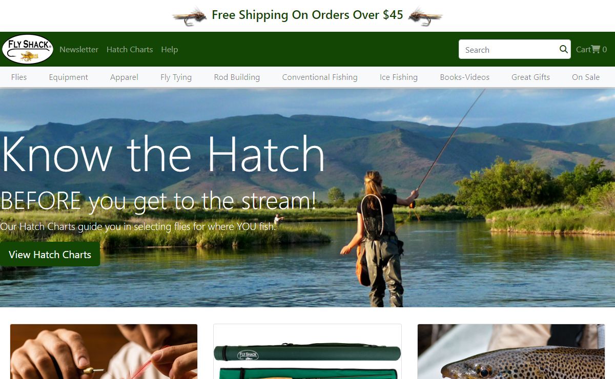 The Fly Shack - Your Source for Quality Flies and Fly Fishing Gear