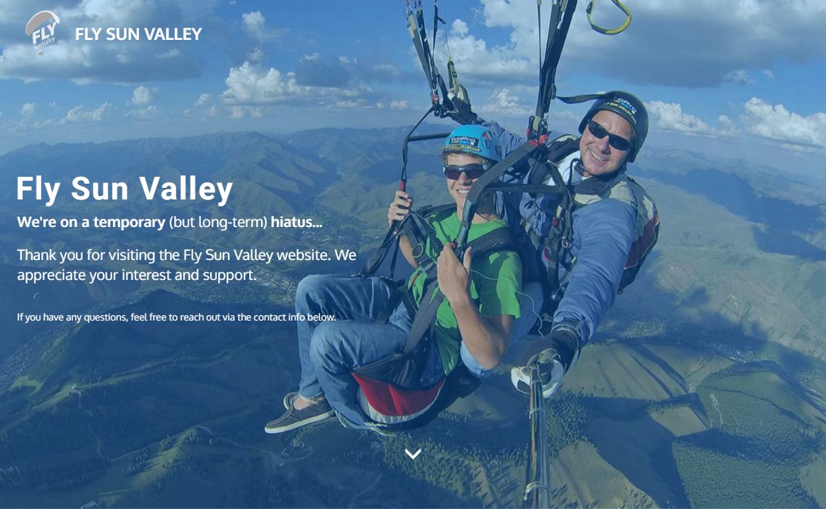 Fly Sun Valley - Realize the DREAM!...